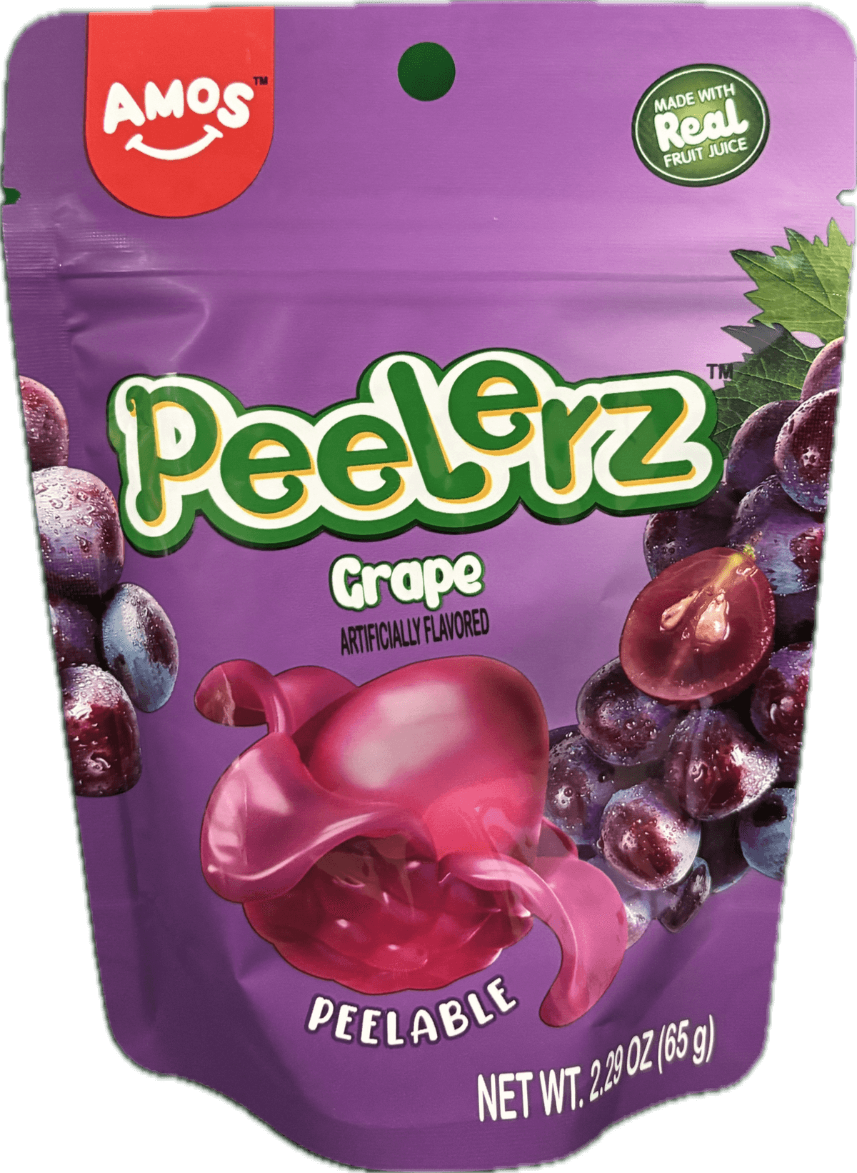 Amos Peelerz Grape 65g*36
