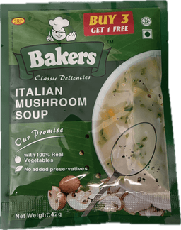 Bakers mushroom soup (100) view 1